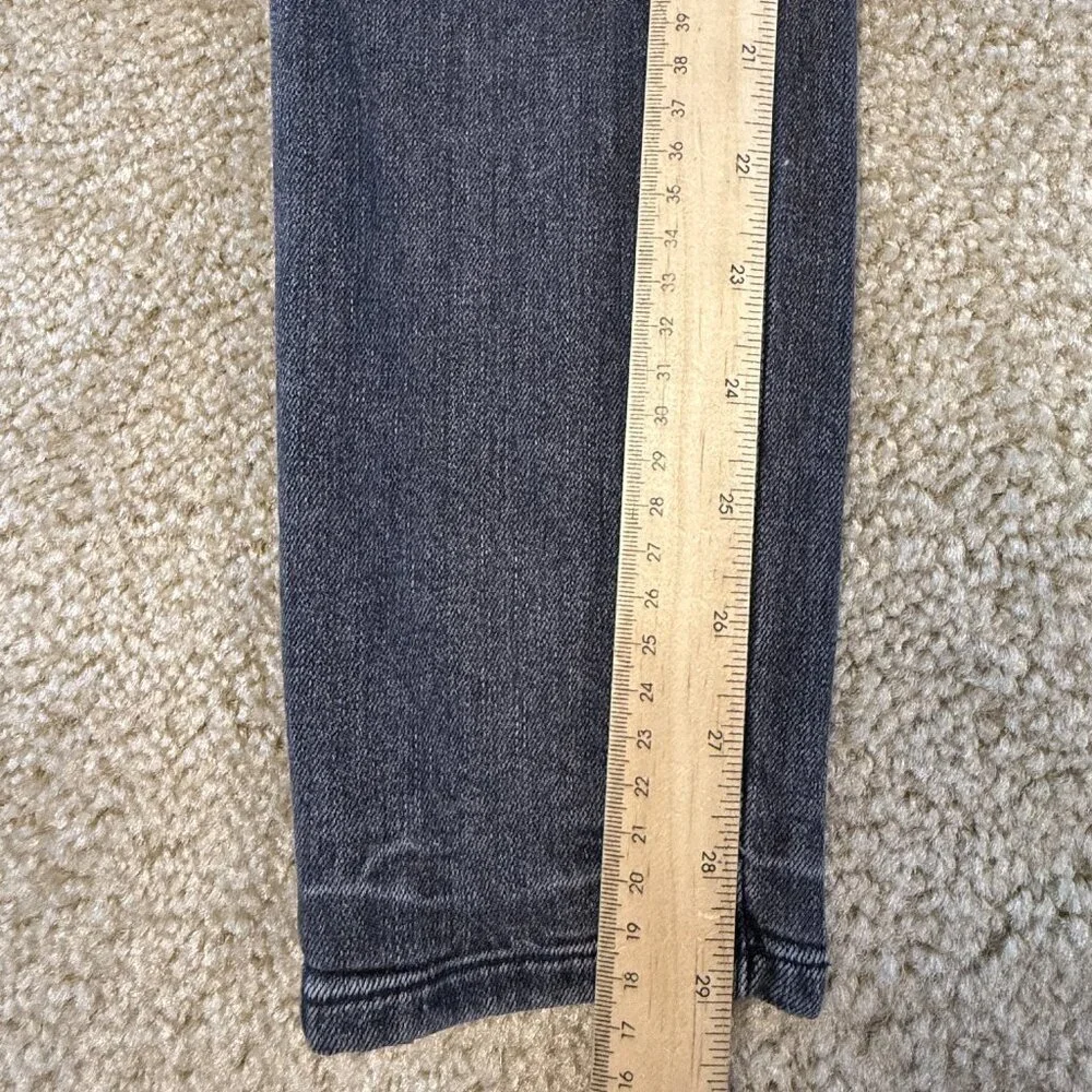 Citizens of Humanity Rocket Mid Rise Skinny Jeans Womens Size 26 Black Gray F681